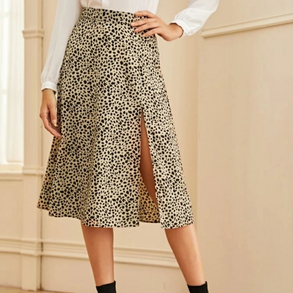 Cheetah print skirt 3×$30